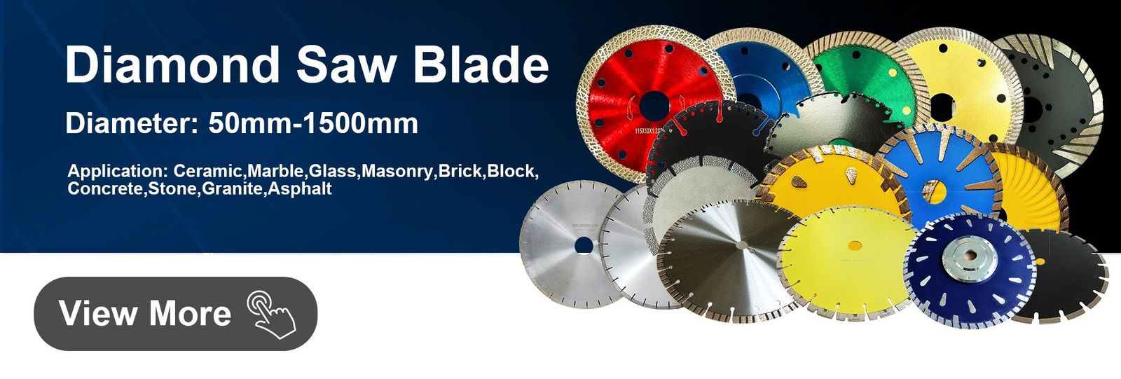 Ununterbrochener Rim Diamond Blade