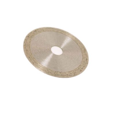 kalte Presse ununterbrochener Rim Diamond Blade For Ceramic 4.3inch 110×1.2/1.8×10×20mm, marmorn mit langem Schnittleben
