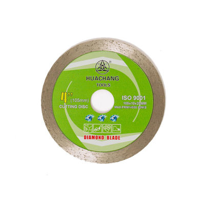 105×1.2×20MM 4 bewegen ununterbrochenen Rim Diamond Blade For Tile Masonry Schritt für Schritt fort