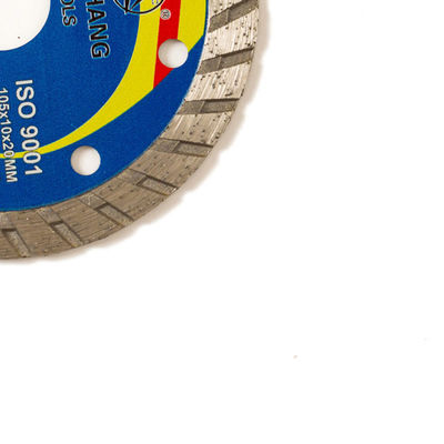 Heißer Porzellan-Diamond Blades 65Mn der hohen Qualität der Presse-4inch 105*1.8/1.2*10*8*20mm Stahlkörper mit langem Schnittleben