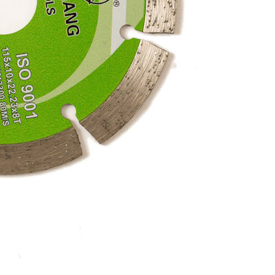 Kalte Presse 4.5inch ‚115×1.2/1.8×10×22.23×8T segmentierter Diamond Blade For General Purpose, Stein mit langem Leben