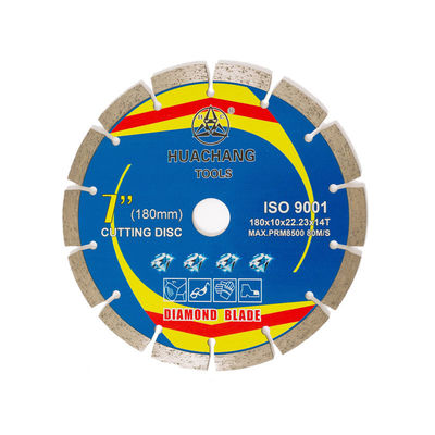 konkretes Schnittrad 180×1.6/2.2×10×22.23×14T für Schleifer 180mm Diamond Tile Cutting Blade