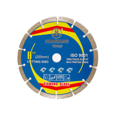 Heißer Stahlkörper der Presse-200×1.6/2.2×10×22.23×14T Diamond Saw Blade Diamond Segment &65Mn	Für keramisches Fliese, Granit, Marmor