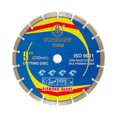 Heißes Presse 230×10×22.23×18T der hohen Qualität konkretes Schnittrad für Schleifer Diamond Tile Cutting Blade