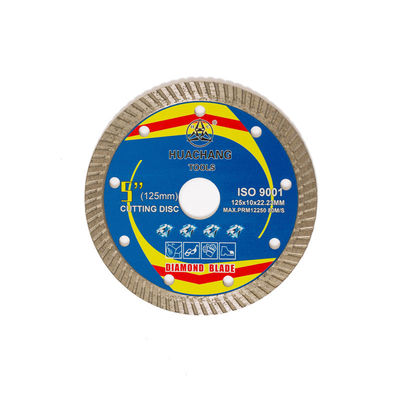Heißer Porzellan-Diamond Blades 65Mn der Presse-hohen Qualität 5inch ‚125×1.2/2.0×10×22.23mm Stahlkörper mit langem Schnittleben