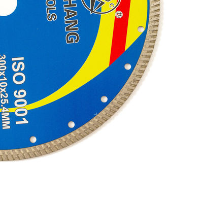 Porzellan Diamond Blade High Quality For 12inch 300mm, der Porzellan schneidet, deckt gebohrte 25.4mm mit Ziegeln