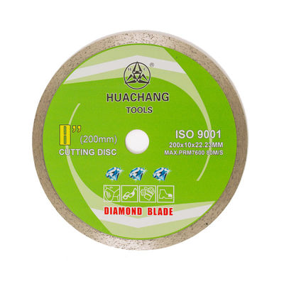 200mmx22.23mm 8 bewegen ununterbrochenen Rim Diamond Blade For Masonry Schritt für Schritt fort