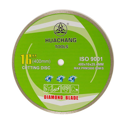 kalte Presse-ununterbrochenes Rim Diamond Blade For Ceramic Withs 16inch ‚400×2.6/3.4×10×25.4mm langes Leben