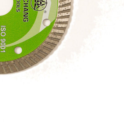 Kalte Presse 4.5inch ‚115×1.2/2.0×10×22.23mm Turbo Diamond Blade For General Purpose, keramisch, Marmor- und konkret