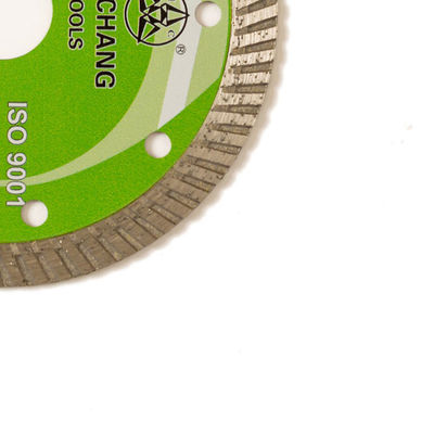 Kalte Presse 5inch ‚125×1.2/2.0×10×22.23mm Turbo Diamond Blade For General Purpose, keramisch, Marmor- und konkret