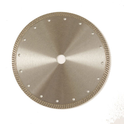 Kalte Presse 7inch 180×1.6/2.6×10×22.23mm Turbo Diamond Blade For General Purpose, keramisch, Marmor- und konkret