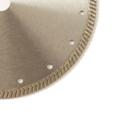 Kalte Presse 7inch 180×1.6/2.6×10×22.23mm Turbo Diamond Blade For General Purpose, keramisch, Marmor- und konkret