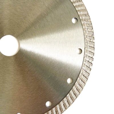 6 Ausschnitt-Diskette des Zoll-180mm Diamond Blade High Quality Porcelain für Winkel-Schleifer 22.23mm Boree