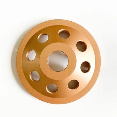 Laser der hohen Qualität 4inch schweißte 105mm einzelne Reihe Diamond Cup Wheel For Concrete, Stein, harte Baumaterialien