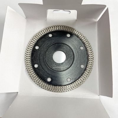 Heißer blauer Kreis-Diamond Saw Blade For General Zweck HUACHANG Presse-5inch 125x0.8/1.2x10x22.23mm, keramisch, Ziegelstein