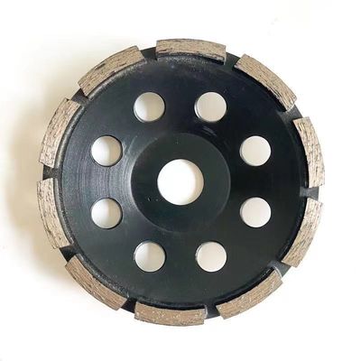 Hochrangiger Laser 4.5inch schweißte 115mm einzelne Reihe Diamond Cup Wheel For Concrete, Stein, harte Baumaterialien