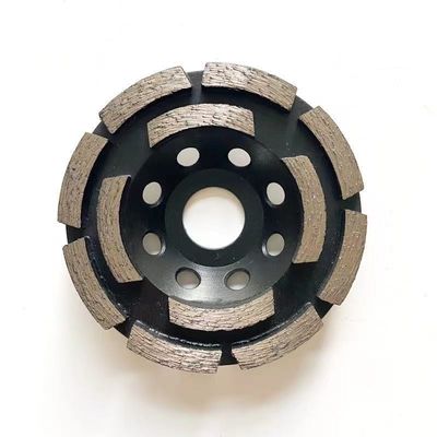105mm 4 konkrete Huachang Werkzeuge doppelte Reihen-Diamond Cup Wheel Grinding Fors