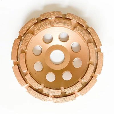 115mm 4-1/2 Zoll. Doppeltes Reihen-Diamond Cup Wheel For Stone-Doppeltes Diamond Cup
