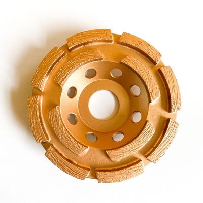 115mm 4-1/2 Zoll. Doppeltes Reihen-Diamond Cup Wheel For Stone-Doppeltes Diamond Cup