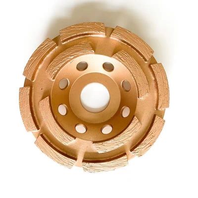 7 Zoll. Einzelne Reihen-doppelte Reihe Diamond Cup Grinding Wheel 180mm Huachang Diamond Tools