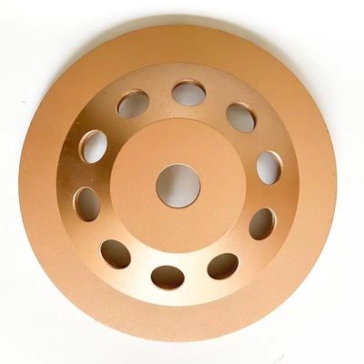 7 Zoll. Einzelne Reihen-doppelte Reihe Diamond Cup Grinding Wheel 180mm Huachang Diamond Tools