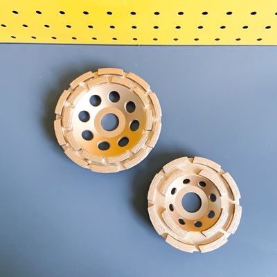 7 Zoll. Einzelne Reihen-doppelte Reihe Diamond Cup Grinding Wheel 180mm Huachang Diamond Tools