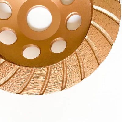 Rad der hohen Qualität 7inch 180×4.5×20×22.23mm Diamond Continuous Turbo Grinding Cup für Beton, Stein