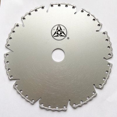 Vakuum der hohen Qualität 5inch 125×1.4/2.4×8×9T×22.23mm bronzierte Diamond Grinding Cutting Disc For-Stein-keramischen Plastikmarmor
