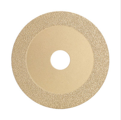 4,3&quot; 110×1.2/2.2×5×20 Vakuum bronzierter Diamond Saw Blade For Cutting Roheisen-Marmormetalledelstahl-Feuer-Notfall