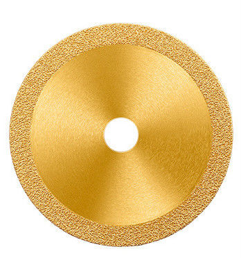 4,3&quot; 110×1.2/2.2×5×20 Vakuum bronzierter Diamond Saw Blade For Cutting Roheisen-Marmormetalledelstahl-Feuer-Notfall