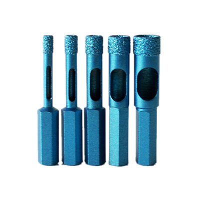 7*65*10mm trockene Diamond Core Drill Bits For Ganite Fliesen-Porzellan-Marmor-Bohrer mit langem Leben der hohen Qualität