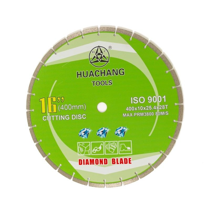 Kalte Presse 16inch 400×2.6/3.4×10×25.4mm×28T der hohen Qualität segmentierte Diamond Blade For General Purpose, Stein