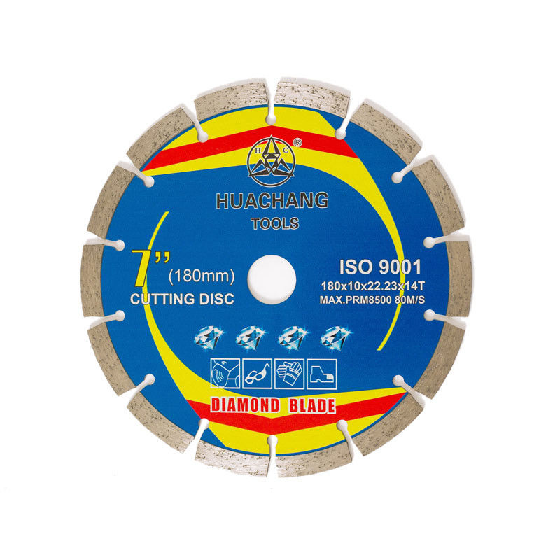konkretes Schnittrad 180×1.6/2.2×10×22.23×14T für Schleifer 180mm Diamond Tile Cutting Blade