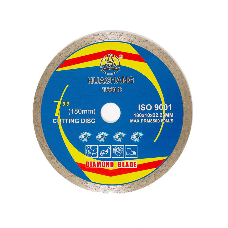 heiße Presse Diamond Tile Saw Blades For 7inch ‚180×1.6/2.2×10×22.23mm universell, keramisch, Marmor- und konkret