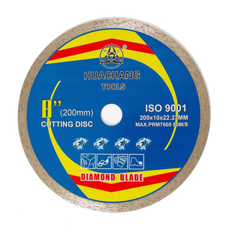heiße Presse Diamond Tile Saw Blades For der hohen Qualität 8inch 200×1.6/2.2×10×22.23mm universell, keramisch, Marmor