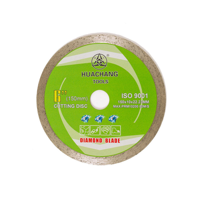 Kalte Presse 6inch ‚150×1.4/2.0×10×22.23mm ununterbrochener Rim Diamond Blade High Quality For universell, keramisch, Marmor