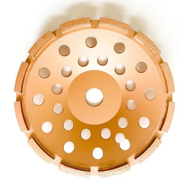 Laser der Fabrik-7inch schweißte 180mm Diamond Single Row Grinding Cup Rad für konkretes, Stein, harte Baumaterialien