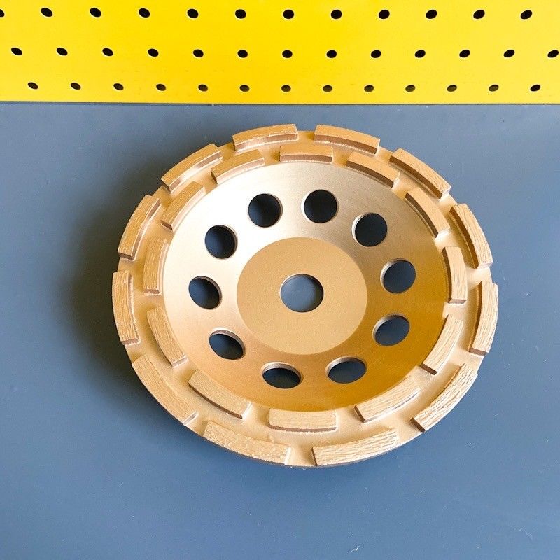 230mm 9 Zoll-Diamond Cup Wheel Double Row-Topfscheibe für Stein-harte Baumaterialien