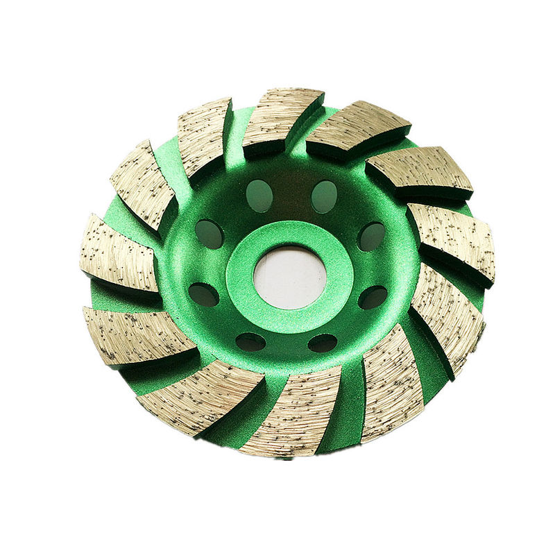 Laser der hohen Qualität 4inch schweißte 105mm Diamond Segmented Turbo Grinding Cup Rad für konkretes, Stein, Baumaterial