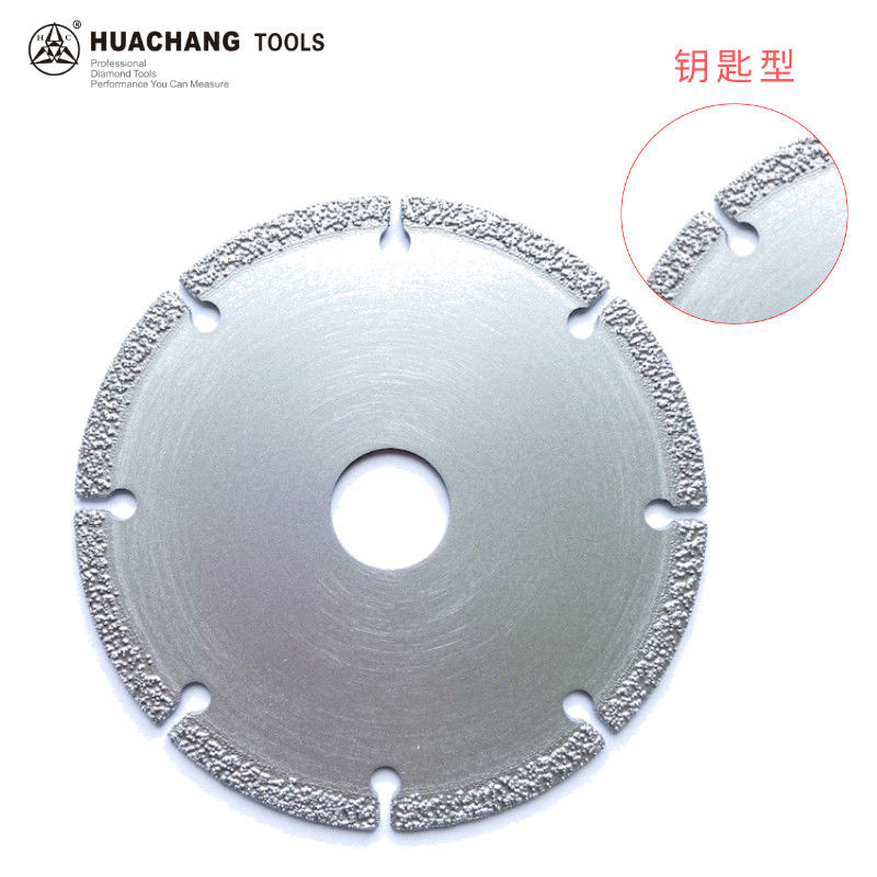 Hohe Qualität bronzierter Diamond Grinding Cutting Disc For Stein-keramischer Plastikmarmor 4 Zoll ‚105×1.0/1.5×5×20×8T Vakuum