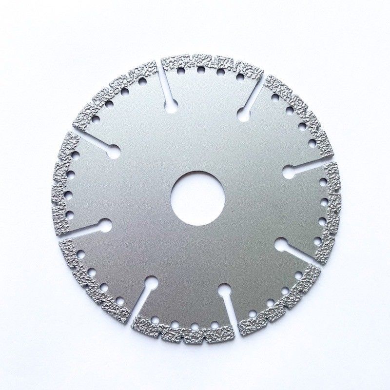 Vakuum 4.5inch 115×1.4/2.4×8×9T×22.23 bronzierte Diamond Grinding Cutting Disc High-Qualität für Stein-keramischen Plastikmarmor