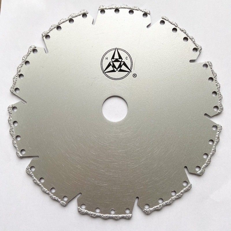 Vakuum der hohen Qualität 5inch 125×1.4/2.4×8×9T×22.23mm bronzierte Diamond Grinding Cutting Disc For-Stein-keramischen Plastikmarmor