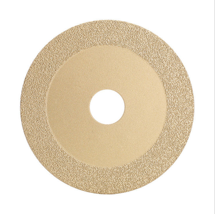 4,3&quot; 110×1.2/2.2×5×20 Vakuum bronzierter Diamond Saw Blade For Cutting Roheisen-Marmormetalledelstahl-Feuer-Notfall