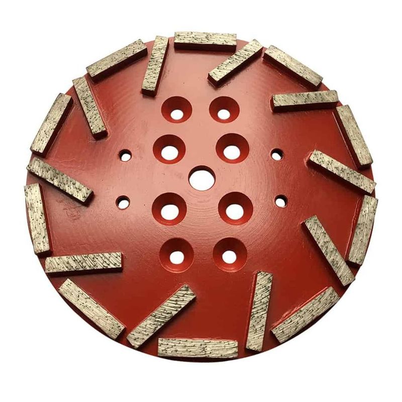 Laser schweißte 125mm segmentierten konkreten Diamond Grinding Cup Wheel For, Stein, Baumaterial
