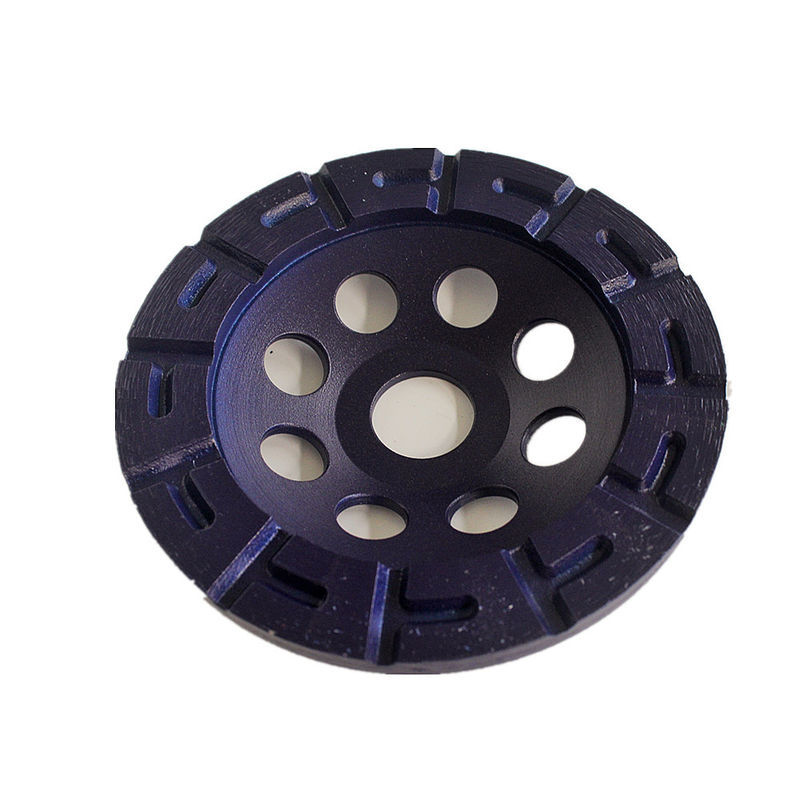 180mm Laser schweißte segmentierten konkreten Diamond Grinding Cup Wheel For, Stein-, Baumaterial