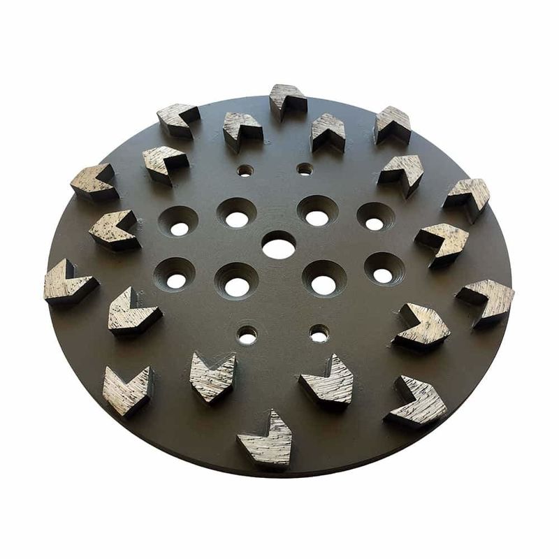 230mm Laser schweißte segmentierten konkreten Diamond Grinding Cup Wheel For, Stein-, Baumaterial