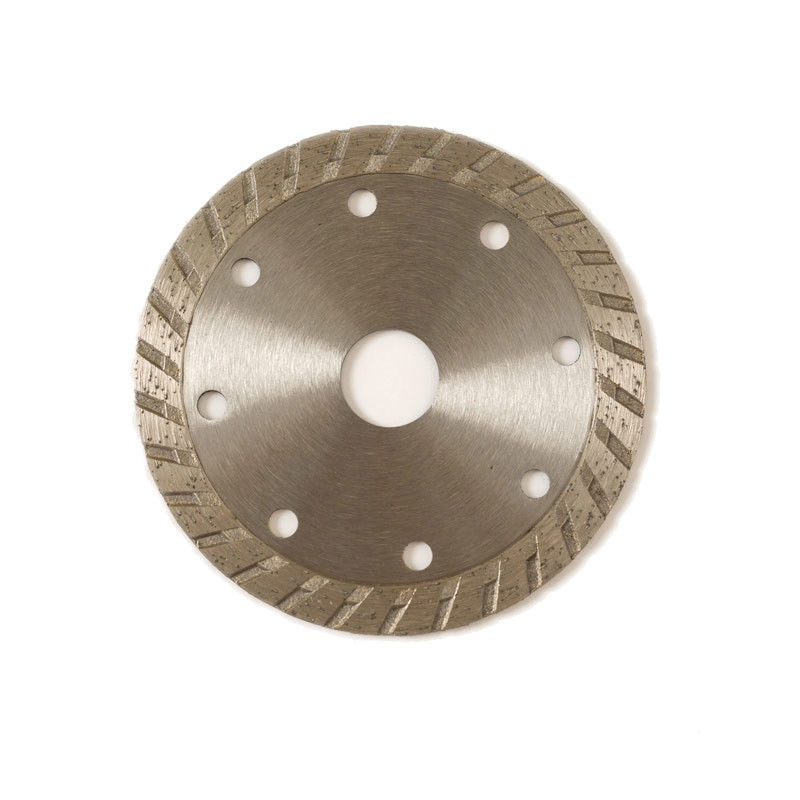 Kalte Presse 4inch 105*1.8/1.2*10*8*20mm Turbo Diamond Blade For General Purpose, keramisch, Marmor- und konkret